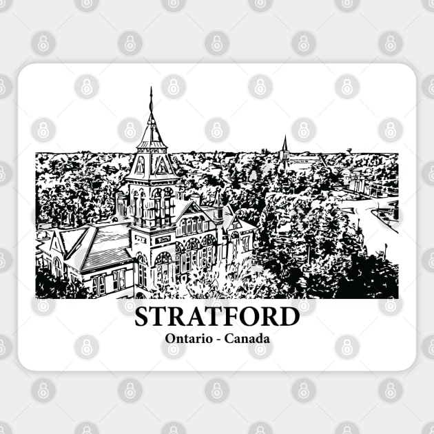 Stratford - Ontario Magnet by Lakeric